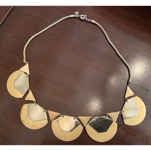 Madewell Gold Geometric Necklace